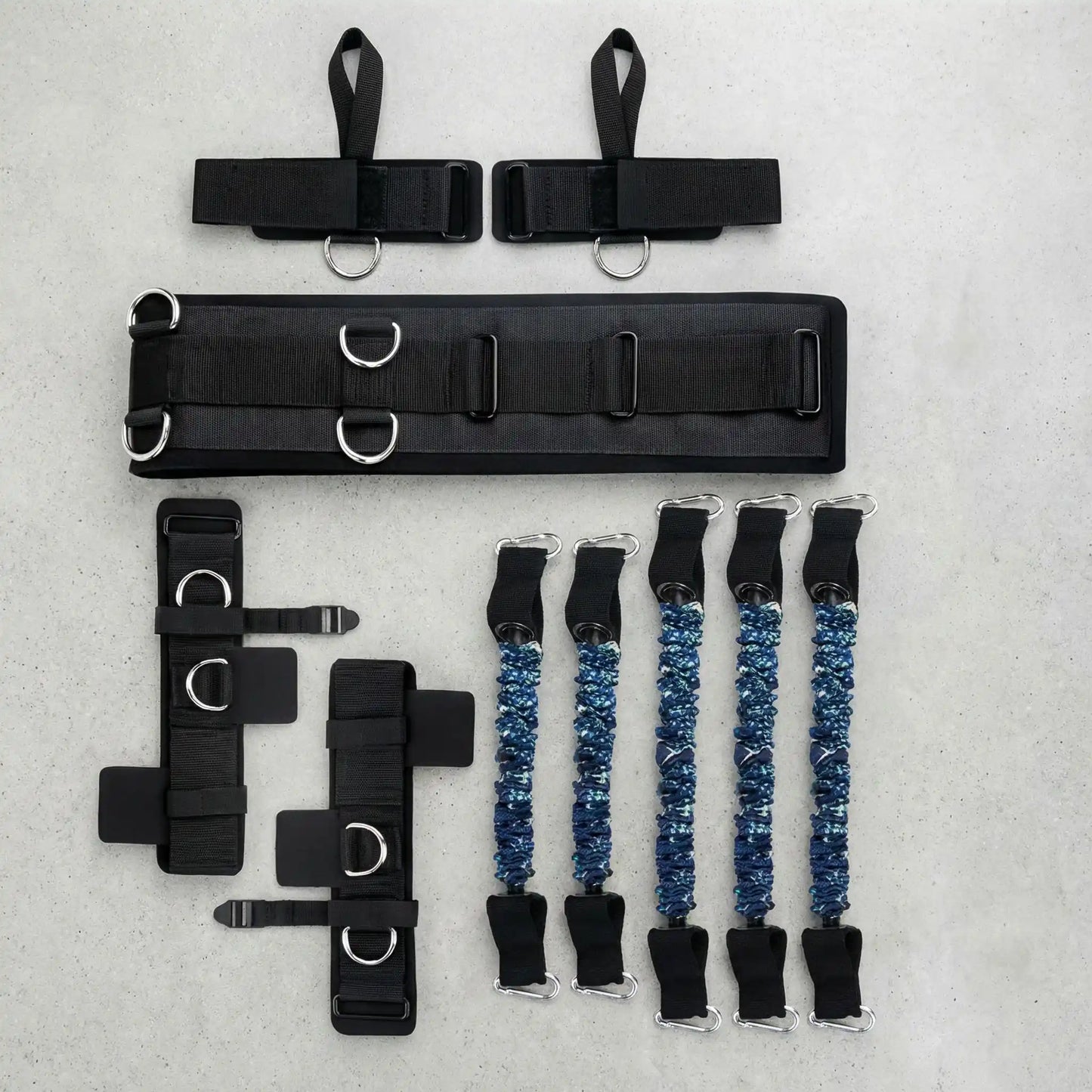Élastique muscu kit couleur bleu