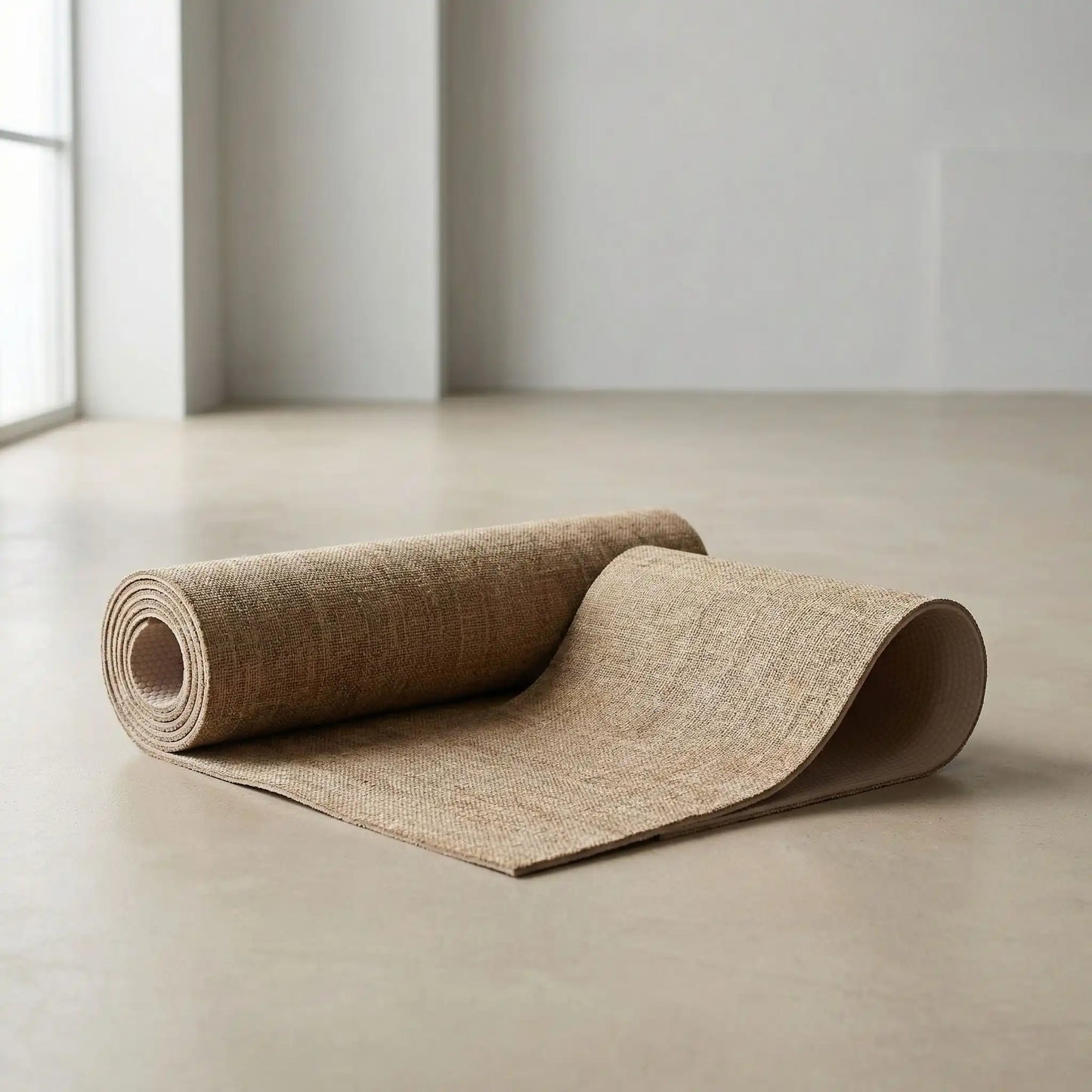 Tapis yoga modèle de couleur kaki
