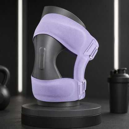 Genouillère rotulienne pour le sport modèle de couleur violet