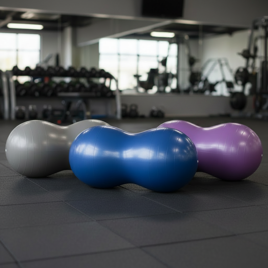 Ballon de gym trois modèles de couleurs différentes