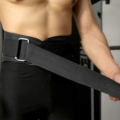 Ceinture lombaire ajustement sur boucle en acier