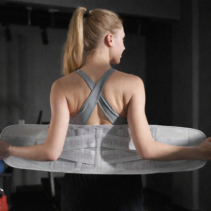Ceinture lombaire une femme démonstration de ajustement
