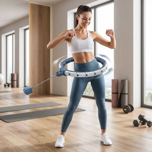 Cerceau démontable pour fitness une personne en pleine séance