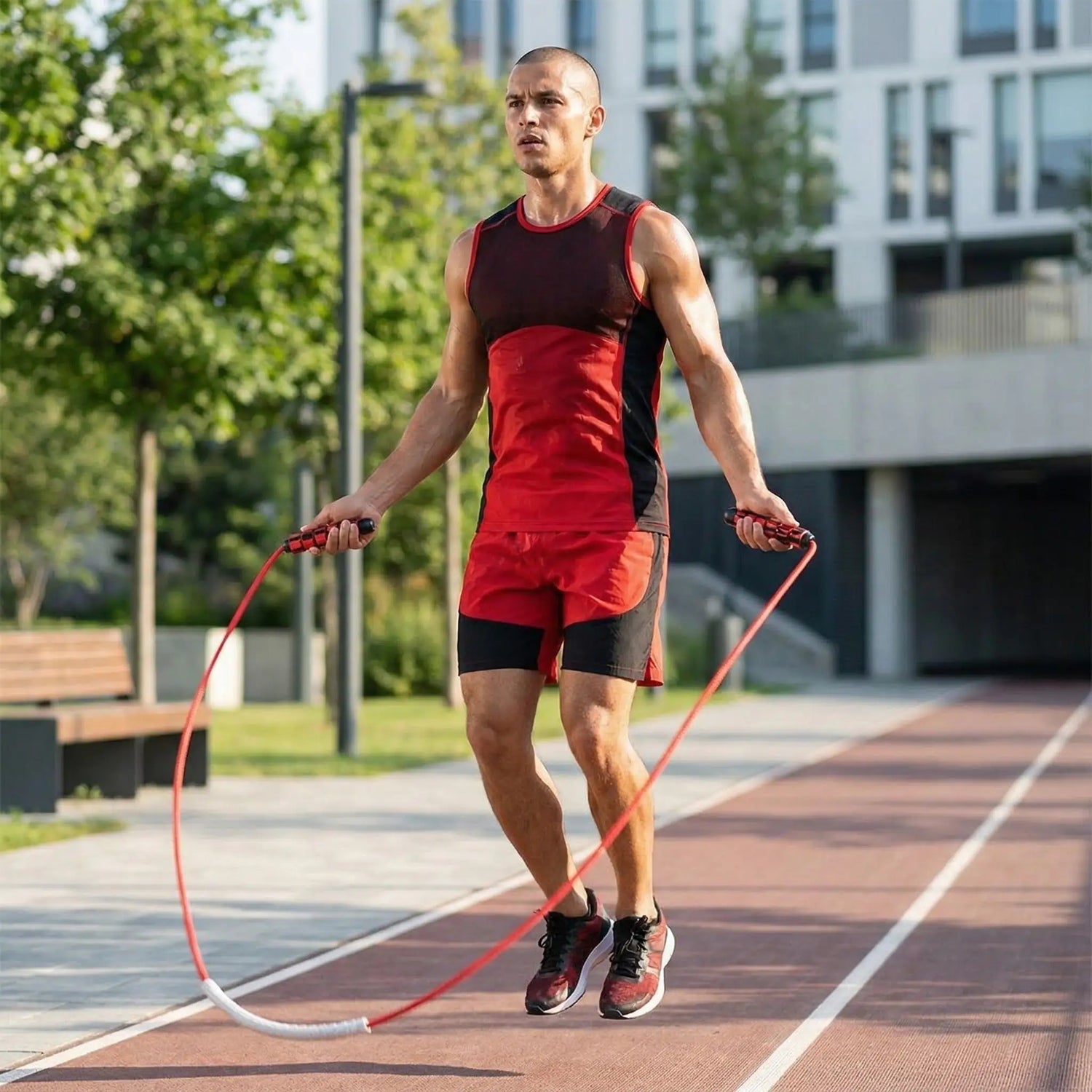 Code à sauter sport homme pratique extérieur