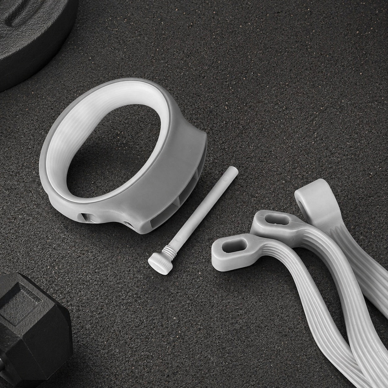 Élastique muscu composé de pièces détachable ajustable