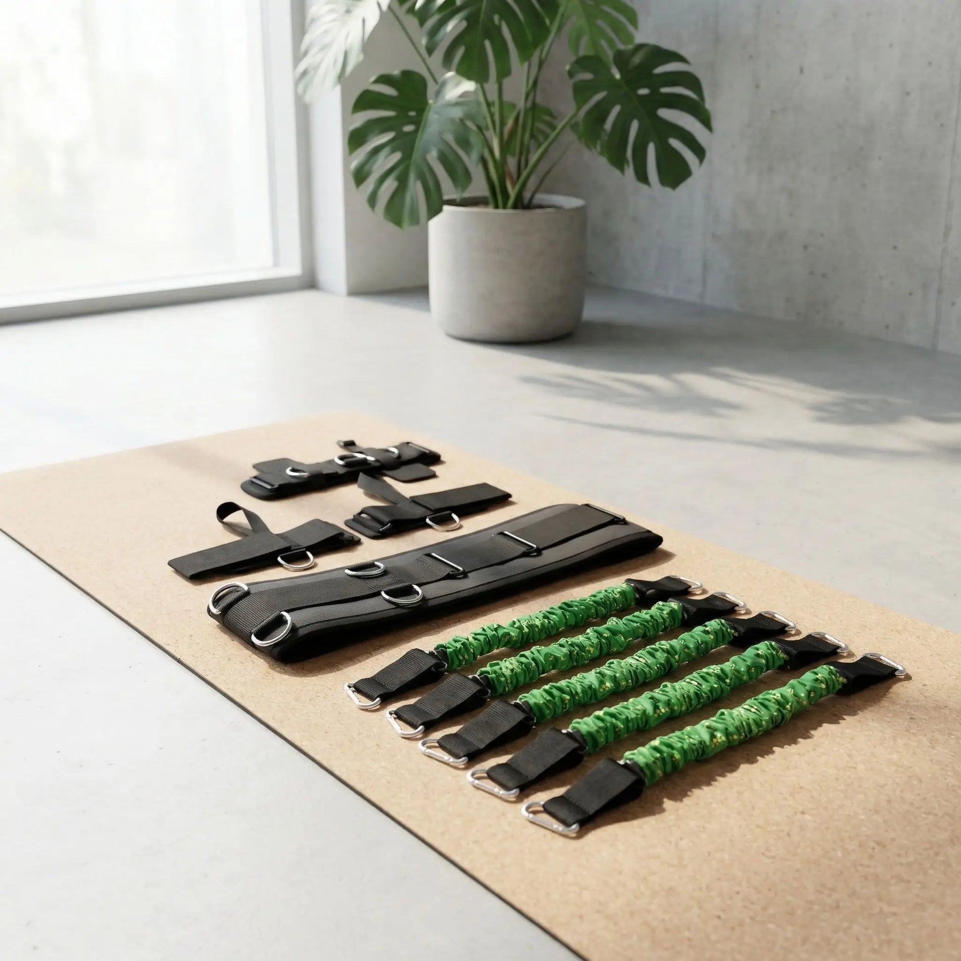 Élastique muscu kit couleur vert 
