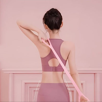 Élastique musculation femme tirage du dos