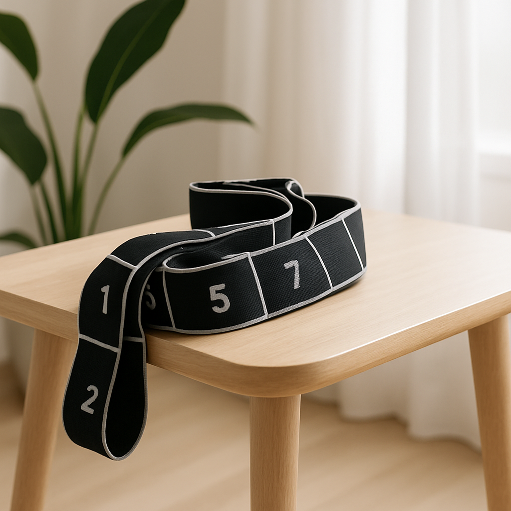 elastique musculation gris noir segment