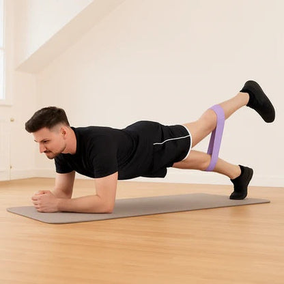 elastique sport homme position barre