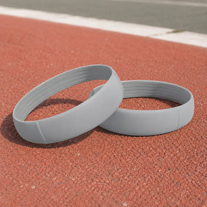 Genouillère rotulienne pour le sport modèle de couleur gris