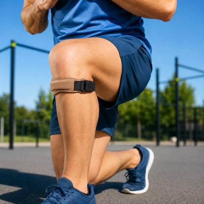 Genouillère rotulienne pour le sport usage entraînement extérieur