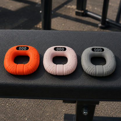Gripper for hand placer sur un banc de musculation