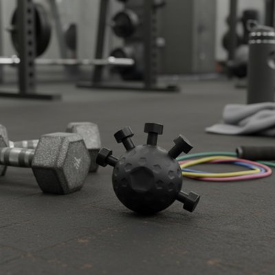 Hand grip placer dans un environnement fitness