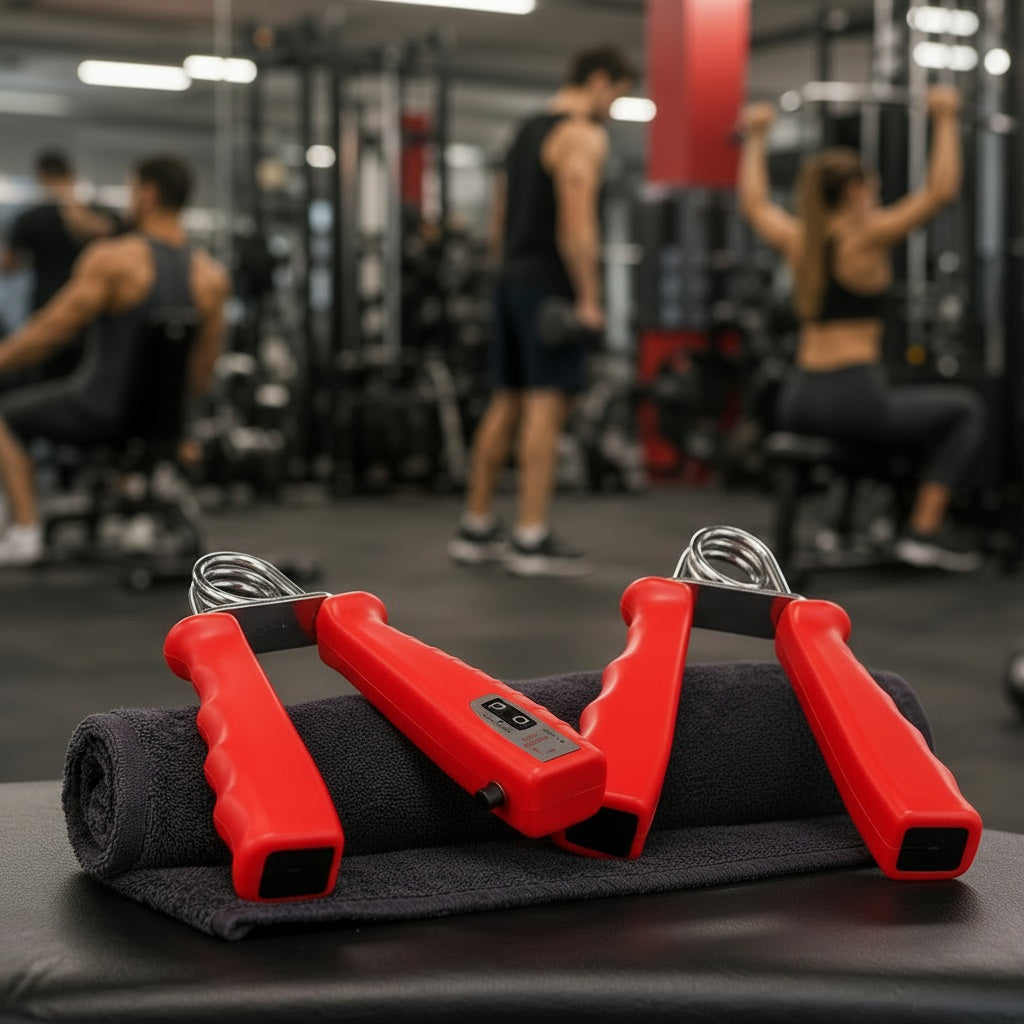 hand gripper dans un espace sportif