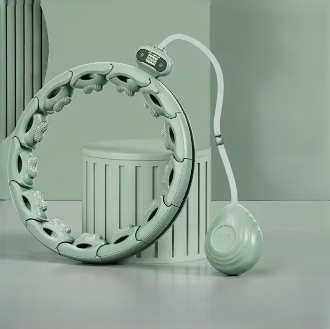 Hula hoop connecté modèle de couleur vert