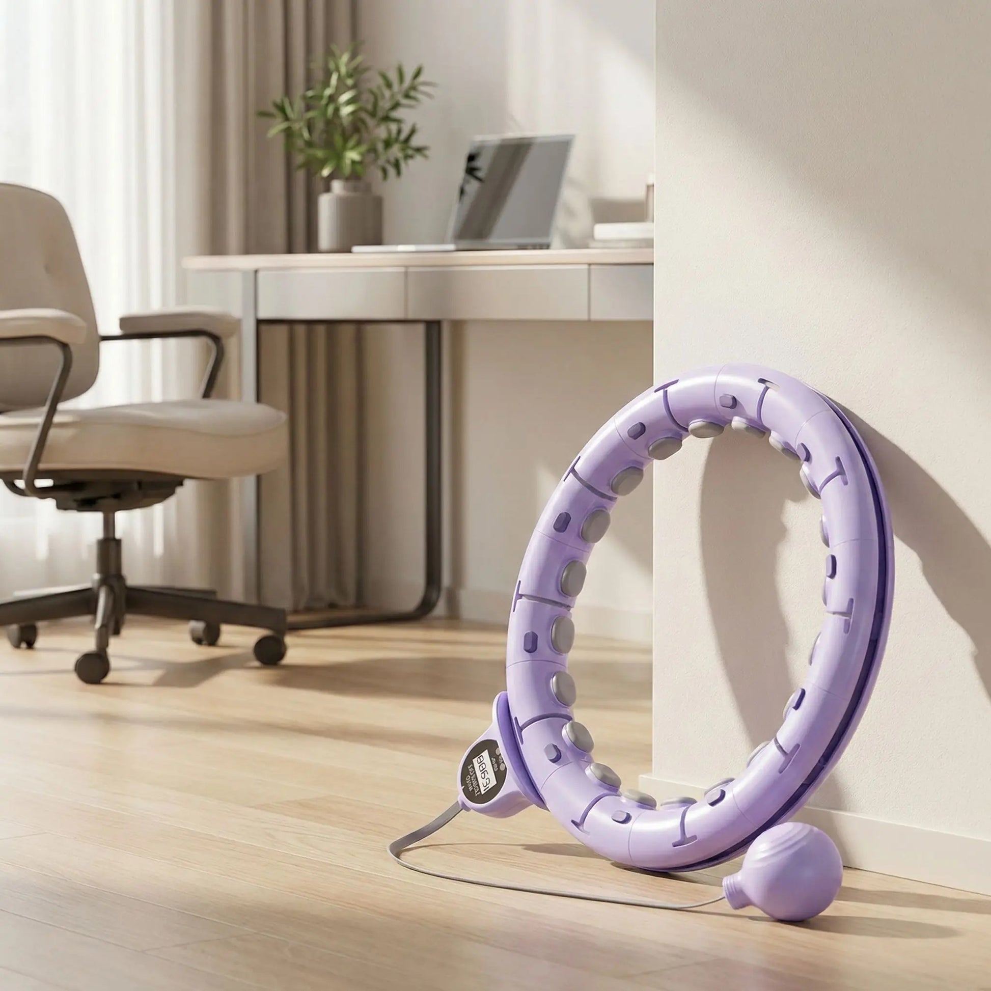 Hula hoop fitness au bureau
