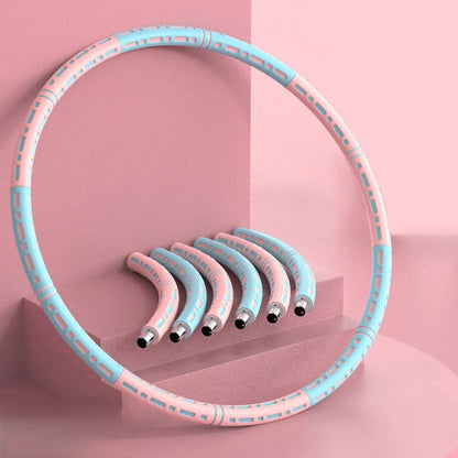 Hula hoop modèle bleu et rose