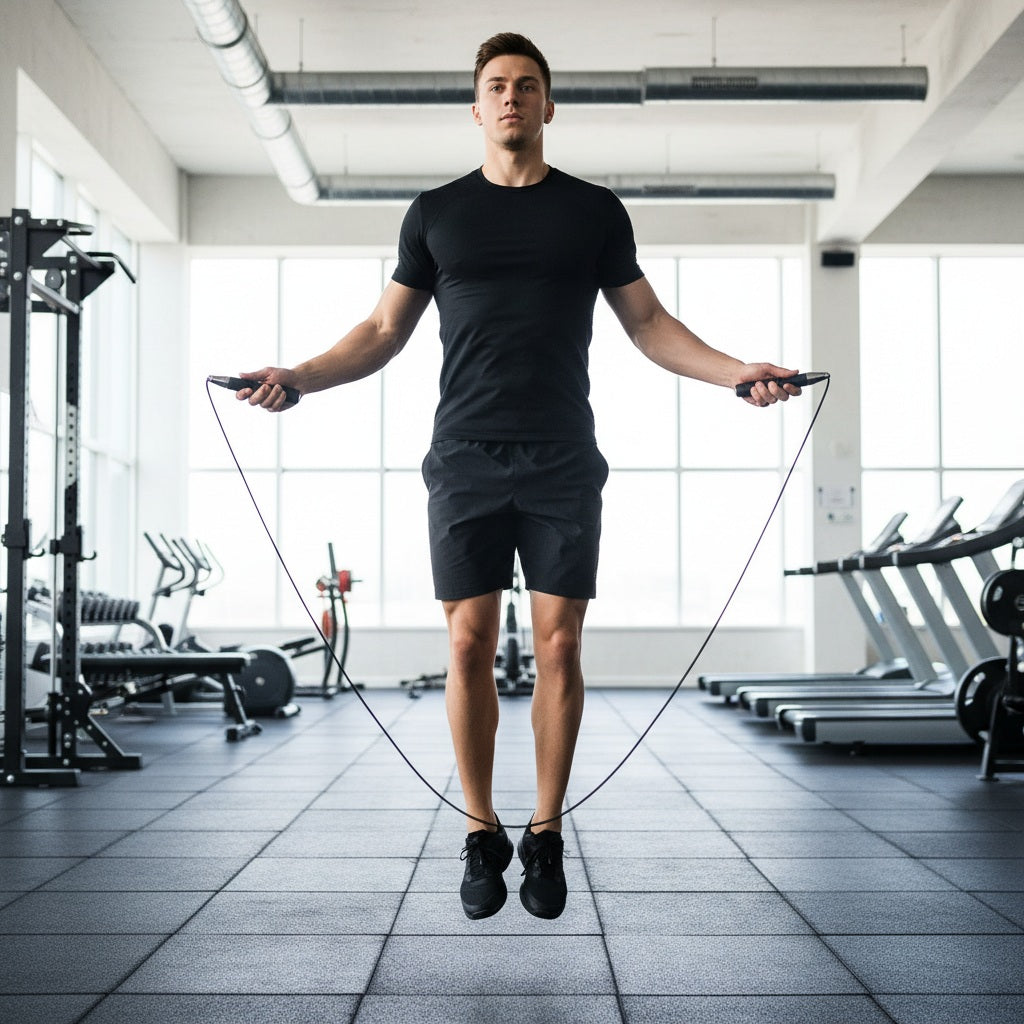 CORDE A SAUTER CROSSFIT - AUTOBLOQUANTE