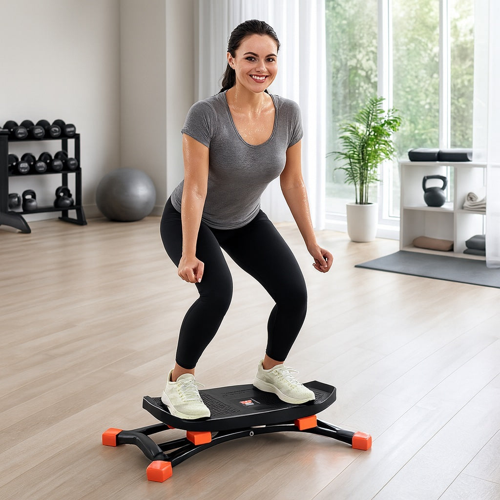 Sports stepper femme entrainement dynamique