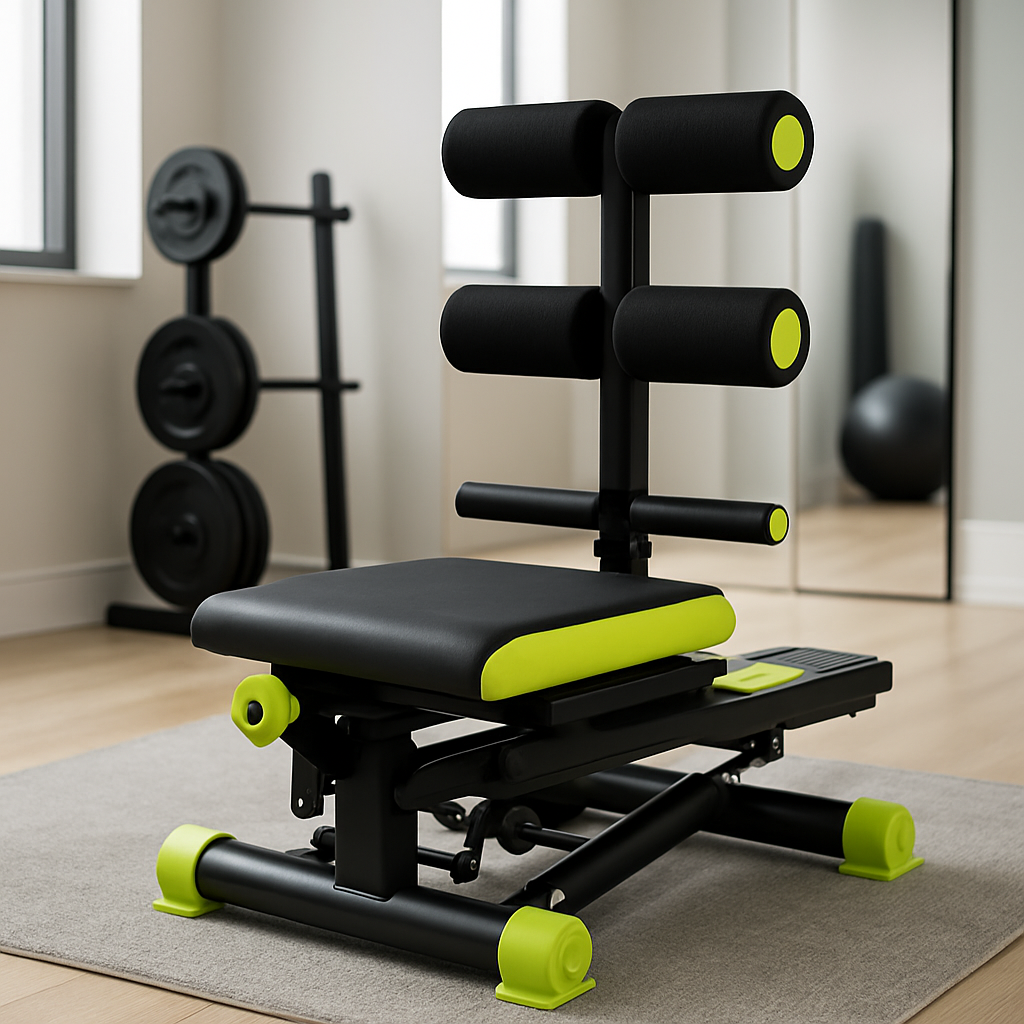 sports stepper multifonction jaune noir