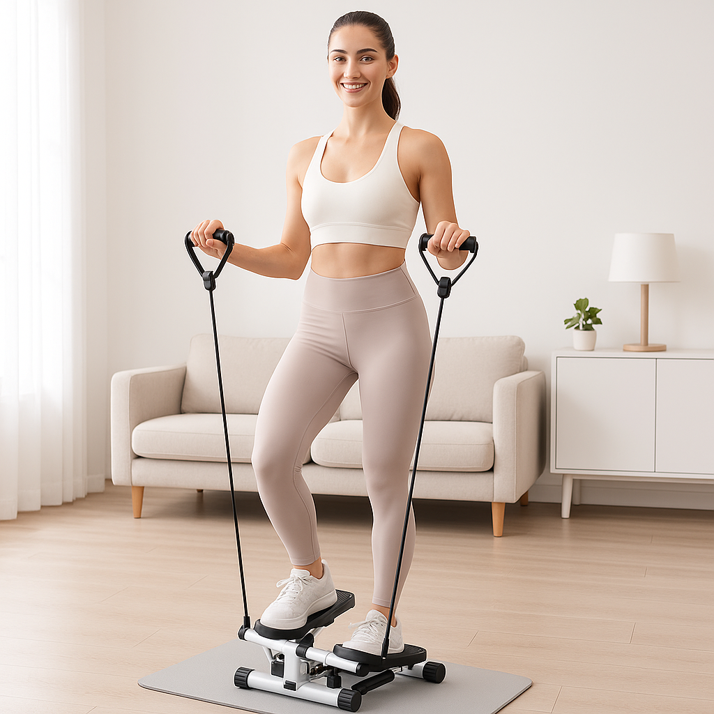 stepper femme joyeuse elastique