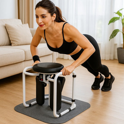 Stepper fitness avec siège femme exercice bras à la maison