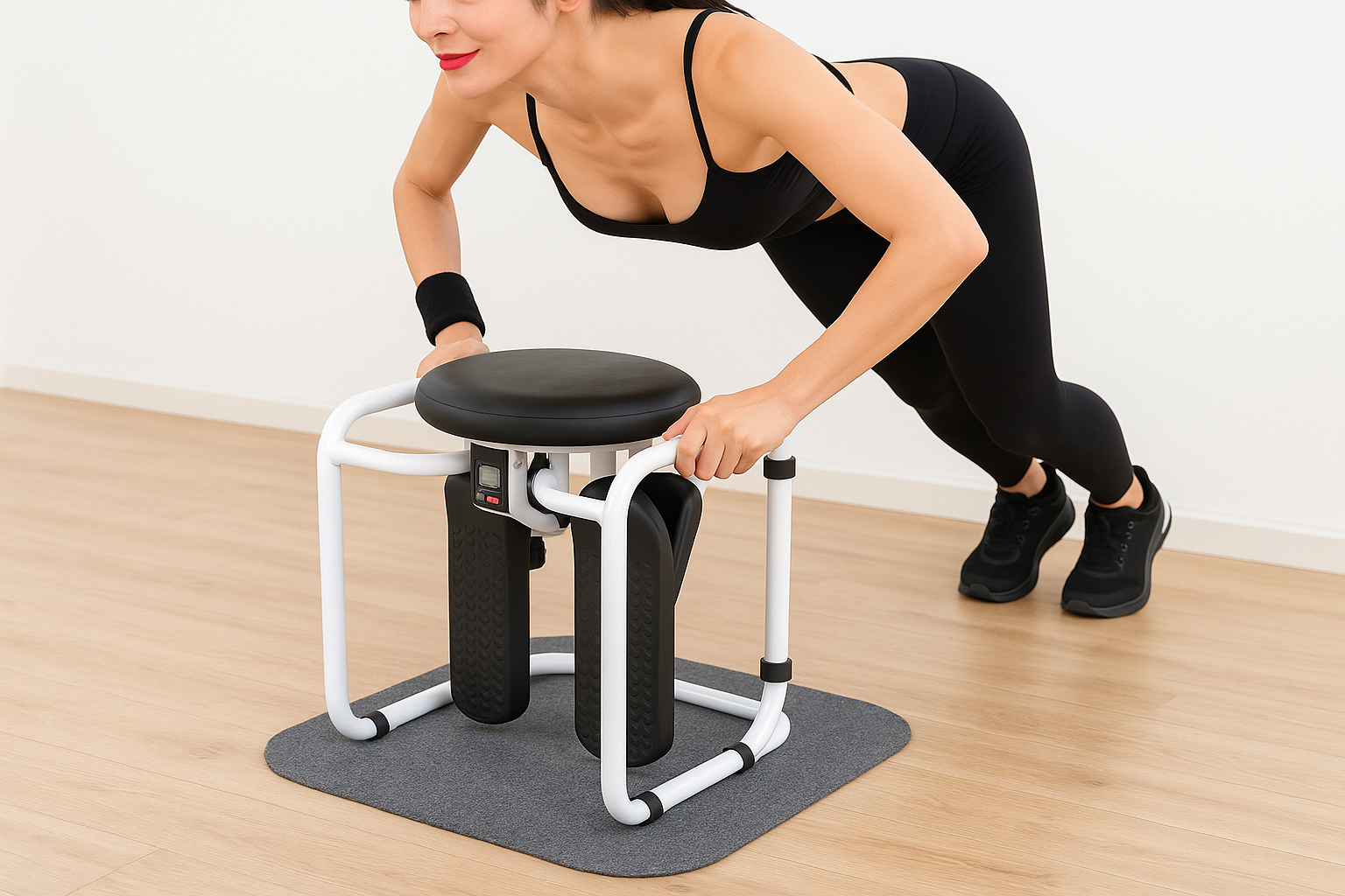 stepper fitness siege femme exercices bras