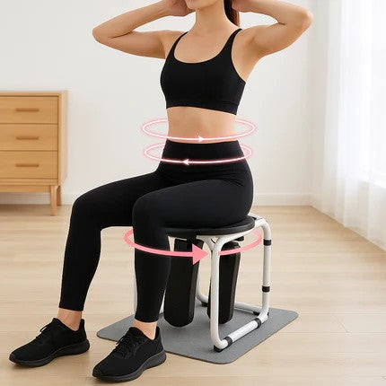 Stepper fitness une personne assis sur le siège tournant