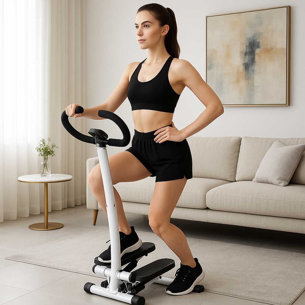 stepper guidon femme entrainement elastique