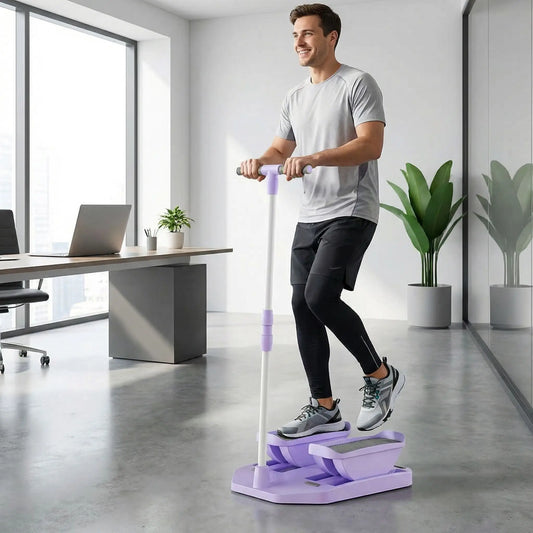 Stepper sports une personne utilisant l'outil au bureau