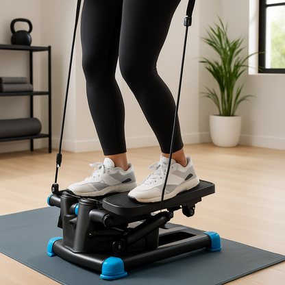 stepper sur tapis elastique