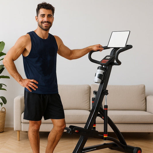 Stepper up homme accompli salon lumineux