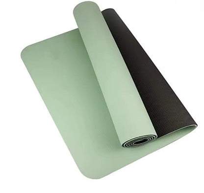 Tapis de sport modèle de couleur vert et noir